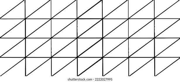 Rough, irregular texture composed of monochrome geometric elements. Overlay distressed grunge background. Abstract vector illustration. Isolated on white background. EPS10