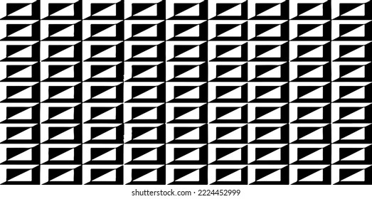 Rough, irregular texture composed of monochrome geometric elements. Overlay distressed grunge background. Abstract vector illustration. Isolated on white background. EPS10