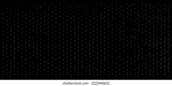 Rough, irregular texture composed of monochrome geometric elements. Overlay distressed grunge background. Abstract vector illustration. Isolated on white background. EPS10