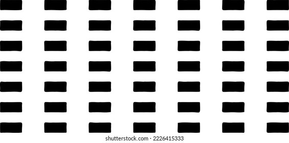 Textura rígida e irregular compuesta de elementos geométricos monocromos. Superponer el fondo gris angustiado. Ilustración del vector abstracto. Aislado sobre fondo blanco. EPS10