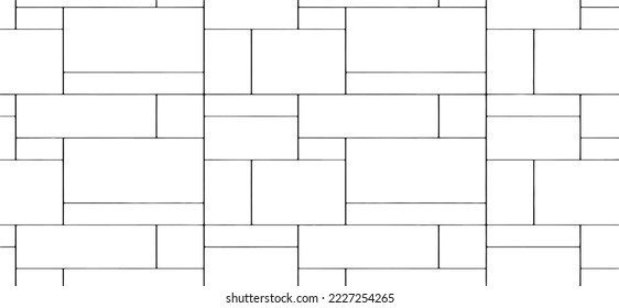 Rough, irregular texture composed of monochrome geometric elements. Overlay distressed grunge background. Abstract vector illustration. Isolated on white background. EPS10