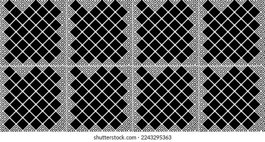 Rough, irregular texture composed of monochrome geometric elements. Overlay distressed grunge background. Abstract vector illustration. Isolated on white background. EPS10