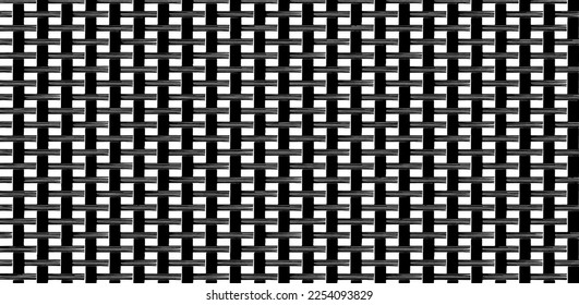 Rough, irregular texture composed of monochrome geometric elements. Overlay distressed grunge background. Abstract vector illustration. Isolated on white background. EPS10
