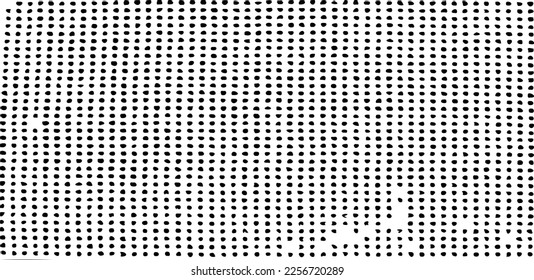 Rough, irregular texture composed of monochrome geometric elements. Overlay distressed grunge background. Abstract vector illustration. Isolated on white background. EPS10