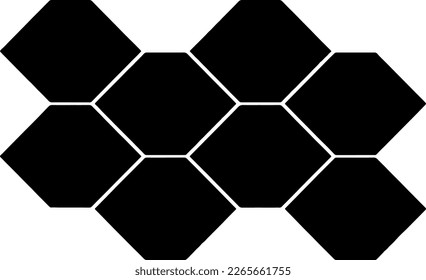 Rough, irregular texture composed of monochrome geometric elements. Overlay distressed grunge background. Abstract vector illustration. Isolated on white background. EPS10