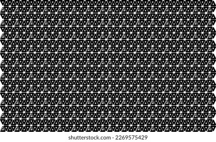 Rough, irregular texture composed of monochrome geometric elements. Overlay distressed grunge background. Abstract vector illustration. Isolated on white background. EPS10