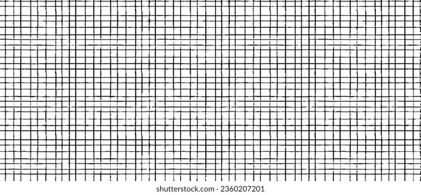 Rough, irregular texture composed of monochrome geometric elements. Overlay distressed grunge background. Abstract vector illustration. Isolated on white background. EPS10