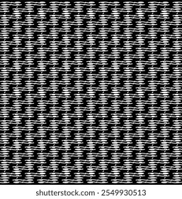 Rough, irregular texture composed of monochrome geometric elements. Overlay distressed grunge background. Abstract vector illustration. Isolated on white background. EPS10