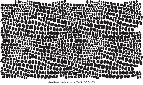 Rough, irregular texture composed of monochrome geometric elements. Overlay distressed grunge background. Abstract vector illustration. Isolated on white background. EPS10