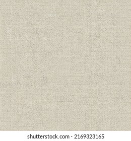 Rough linen texture. Grunge fabric. Old gray cloth background. Vector seamless.