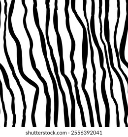 rough lines pattern. irregular lines background. abstract seamless pattern. hand drawn wood texture.