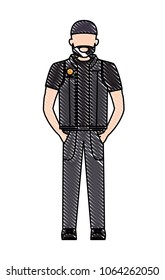 rough motorcyclist avatar character