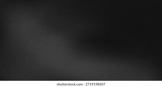 Textura de ruido áspero sobre fondo negro abstracto, fondo monocromo.