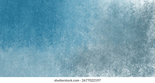 Textura de papel áspera con manchas y patrones de acuarela azul abstracto