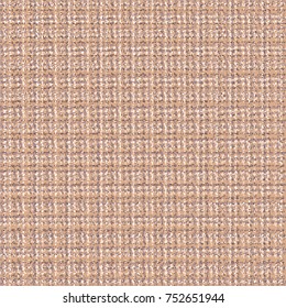 Rough plaid fabric texture. Abstract vector.