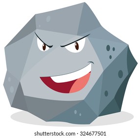 Rock duro con ilustración facial