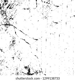 Rough, scratch, splatter grunge pattern design. Dry brush strokes. Overlay texture. Faded black - white dyed paper texture. Sketch design. Use for poster, cover, banner, mock-up, stickers layout.