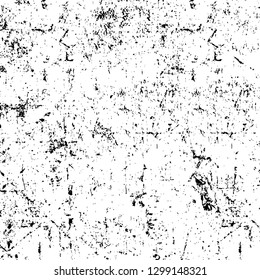 Rough, scratch, splatter grunge pattern design. Dry brush strokes. Overlay texture. Faded black - white dyed paper texture. Sketch design. Use for poster, cover, banner, mock-up, stickers layout.