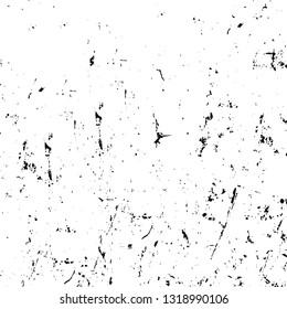 Rough, scratch, splatter grunge pattern design. Dry brush strokes. Overlay texture. Faded black-white dyed paper texture. Sketch grunge design. Use for poster, cover, banner, mock-up, stickers layout.