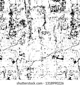Rough, scratch, splatter grunge pattern design. Dry brush strokes. Overlay texture. Faded black-white dyed paper texture. Sketch grunge design. Use for poster, cover, banner, mock-up, stickers layout.