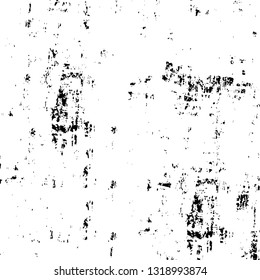 Rough, scratch, splatter grunge pattern design. Dry brush strokes. Overlay texture. Faded black-white dyed paper texture. Sketch grunge design. Use for poster, cover, banner, mock-up, stickers layout.