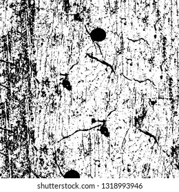 Rough, scratch, splatter grunge pattern design. Dry brush strokes. Overlay texture. Faded black-white dyed paper texture. Sketch grunge design. Use for poster, cover, banner, mock-up, stickers layout.