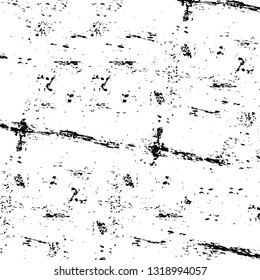 Rough, scratch, splatter grunge pattern design. Dry brush strokes. Overlay texture. Faded black-white dyed paper texture. Sketch grunge design. Use for poster, cover, banner, mock-up, stickers layout.