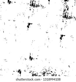 Rough, scratch, splatter grunge pattern design. Dry brush strokes. Overlay texture. Faded black-white dyed paper texture. Sketch grunge design. Use for poster, cover, banner, mock-up, stickers layout.