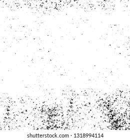 Rough, scratch, splatter grunge pattern design. Dry brush strokes. Overlay texture. Faded black-white dyed paper texture. Sketch grunge design. Use for poster, cover, banner, mock-up, stickers layout.