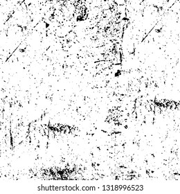 Rough, scratch, splatter grunge pattern design. Dry brush strokes. Overlay texture. Faded black-white dyed paper texture. Sketch grunge design. Use for poster, cover, banner, mock-up, stickers layout.