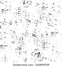 Rough, scratch, splatter grunge pattern design. Dry brush strokes. Overlay texture. Faded black-white dyed paper texture. Sketch grunge design. Use for poster, cover, banner, mock-up, stickers layout.