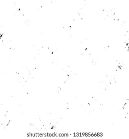 Rough, scratch, splatter grunge pattern design brush strokes. Overlay texture. Faded black-white dyed paper texture. Sketch grunge design. Use for poster, cover, banner, mock-up, stickers layout.