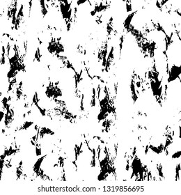 Rough, scratch, splatter grunge pattern design brush strokes. Overlay texture. Faded black-white dyed paper texture. Sketch grunge design. Use for poster, cover, banner, mock-up, stickers layout.