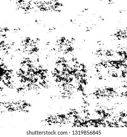 Rough, scratch, splatter grunge pattern design brush strokes. Overlay texture. Faded black-white dyed paper texture. Sketch grunge design. Use for poster, cover, banner, mock-up, stickers layout.