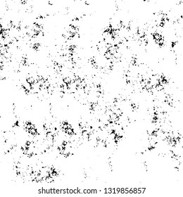 Rough, scratch, splatter grunge pattern design brush strokes. Overlay texture. Faded black-white dyed paper texture. Sketch grunge design. Use for poster, cover, banner, mock-up, stickers layout.