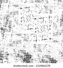 Rough, scratch, splatter grunge pattern design brush strokes. Overlay texture. Faded black-white dyed paper texture. Sketch grunge design. Use for poster, cover, banner, mock-up, stickers layout. - Shutterstock ID 1319865278