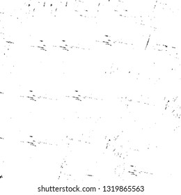 Rough, scratch, splatter grunge pattern design brush strokes. Overlay texture. Faded black-white dyed paper texture. Sketch grunge design. Use for poster, cover, banner, mock-up, stickers layout.