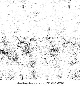 Rough, scratch, splatter grunge pattern design brush strokes. Overlay texture. Faded black-white dyed paper texture. Sketch grunge design. Use for poster, cover, banner, mock-up, stickers layout.