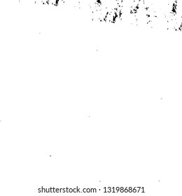 Rough, scratch, splatter grunge pattern design brush strokes. Overlay texture. Faded black-white dyed paper texture. Sketch grunge design. Use for poster, cover, banner, mock-up, stickers layout.