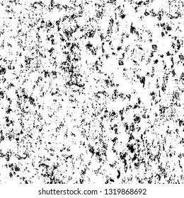 Rough, scratch, splatter grunge pattern design brush strokes. Overlay texture. Faded black-white dyed paper texture. Sketch grunge design. Use for poster, cover, banner, mock-up, stickers layout.