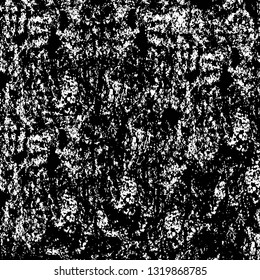 Rough, scratch, splatter grunge pattern design brush strokes. Overlay texture. Faded black-white dyed paper texture. Sketch grunge design. Use for poster, cover, banner, mock-up, stickers layout.