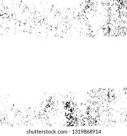 Rough, scratch, splatter grunge pattern design brush strokes. Overlay texture. Faded black-white dyed paper texture. Sketch grunge design. Use for poster, cover, banner, mock-up, stickers layout.