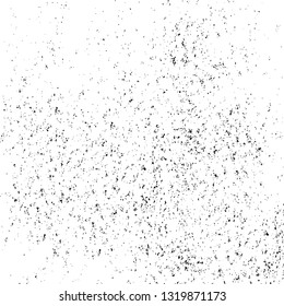 Rough, scratch, splatter grunge pattern design brush strokes. Overlay texture. Faded black-white dyed paper texture. Sketch grunge design. Use for poster, cover, banner, mock-up, stickers layout.
