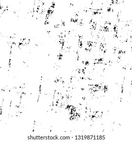 Rough, scratch, splatter grunge pattern design brush strokes. Overlay texture. Faded black-white dyed paper texture. Sketch grunge design. Use for poster, cover, banner, mock-up, stickers layout.