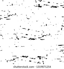 Rough, scratch, splatter grunge pattern design brush strokes. Overlay texture. Faded black-white dyed paper texture. Sketch grunge design. Use for poster, cover, banner, mock-up, stickers layout.