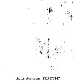 Rough, scratch, splatter grunge pattern design brush strokes. Overlay texture. Faded black-white dyed paper texture. Sketch grunge design. Use for poster, cover, banner, mock-up, stickers layout.