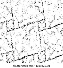 Rough, scratch, splatter grunge pattern design brush strokes. Overlay texture. Faded black-white dyed paper texture. Sketch grunge design. Use for poster, cover, banner, mock-up, stickers layout.