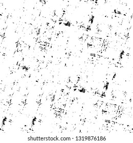 Rough, scratch, splatter grunge pattern design brush strokes. Overlay texture. Faded black-white dyed paper texture. Sketch grunge design. Use for poster, cover, banner, mock-up, stickers layout.