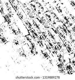 Rough, scratch, splatter grunge pattern design brush strokes. Overlay texture. Faded black-white dyed paper texture. Sketch grunge design. Use for poster, cover, banner, mock-up, stickers layout.