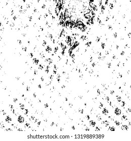 Rough, scratch, splatter grunge pattern design brush strokes. Overlay texture. Faded black-white dyed paper texture. Sketch grunge design. Use for poster, cover, banner, mock-up, stickers layout.